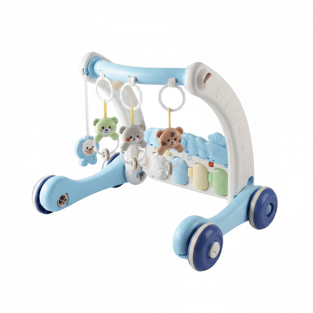 Kids Game 2-in-1 Baby Gym With Walker © Ⓢ