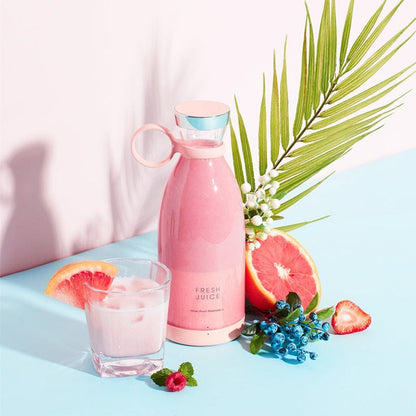 Portable USB Rechargeable Juiser Blender - 350ML Smoothie Maker