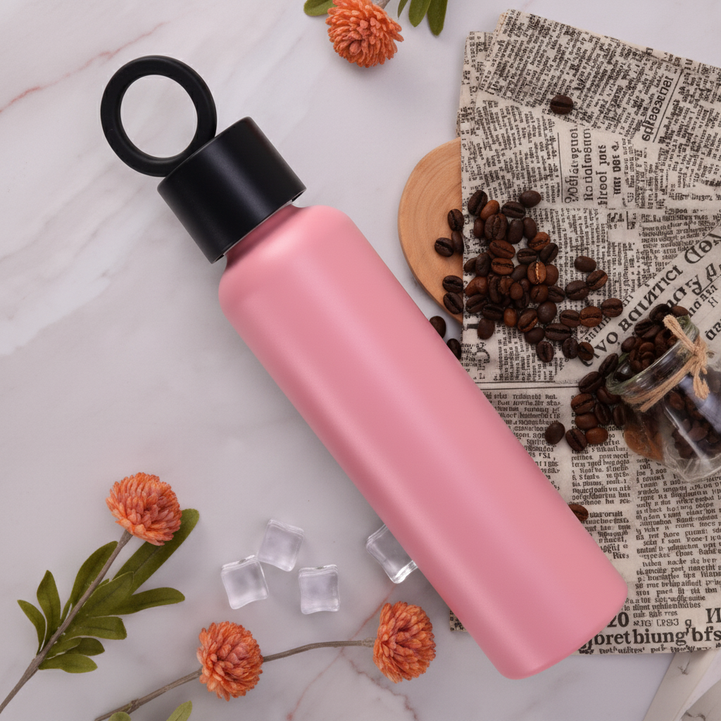 Vacuum Insulated Water Bottle with Holder
