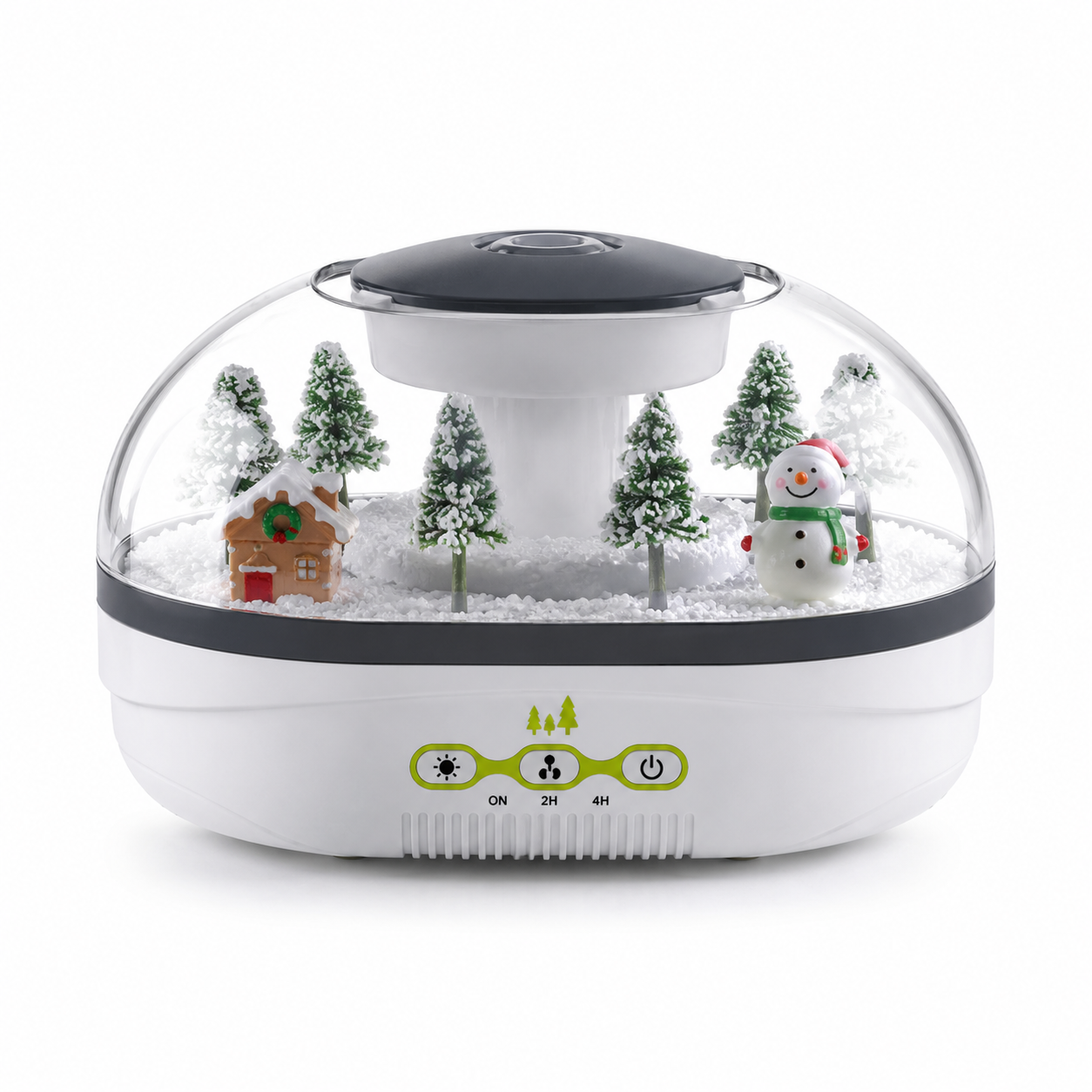 Raindrop Aroma Diffuser Humidifier with Mini Landscape Light
