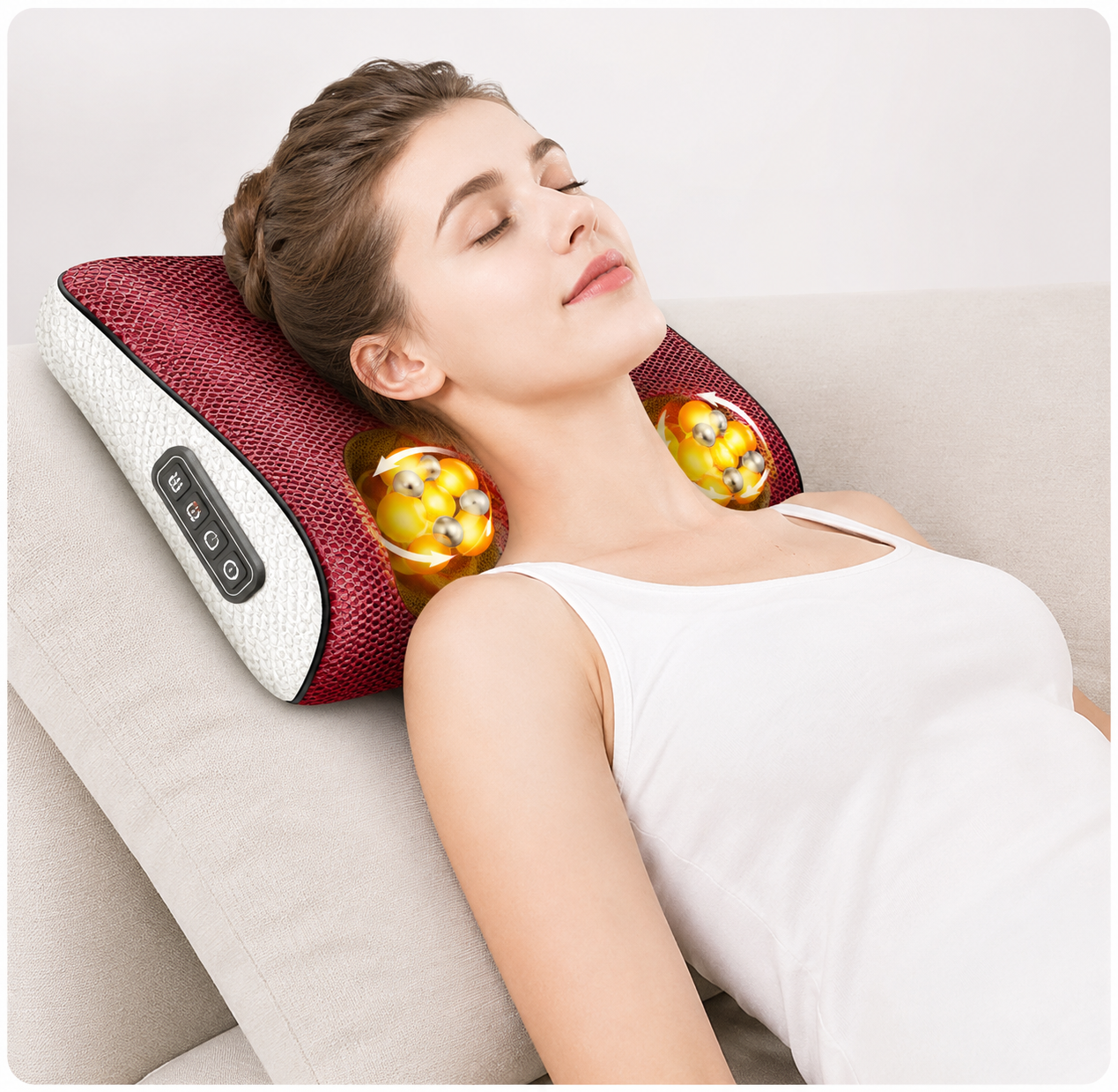 Electric Massage Pillow Vibrator