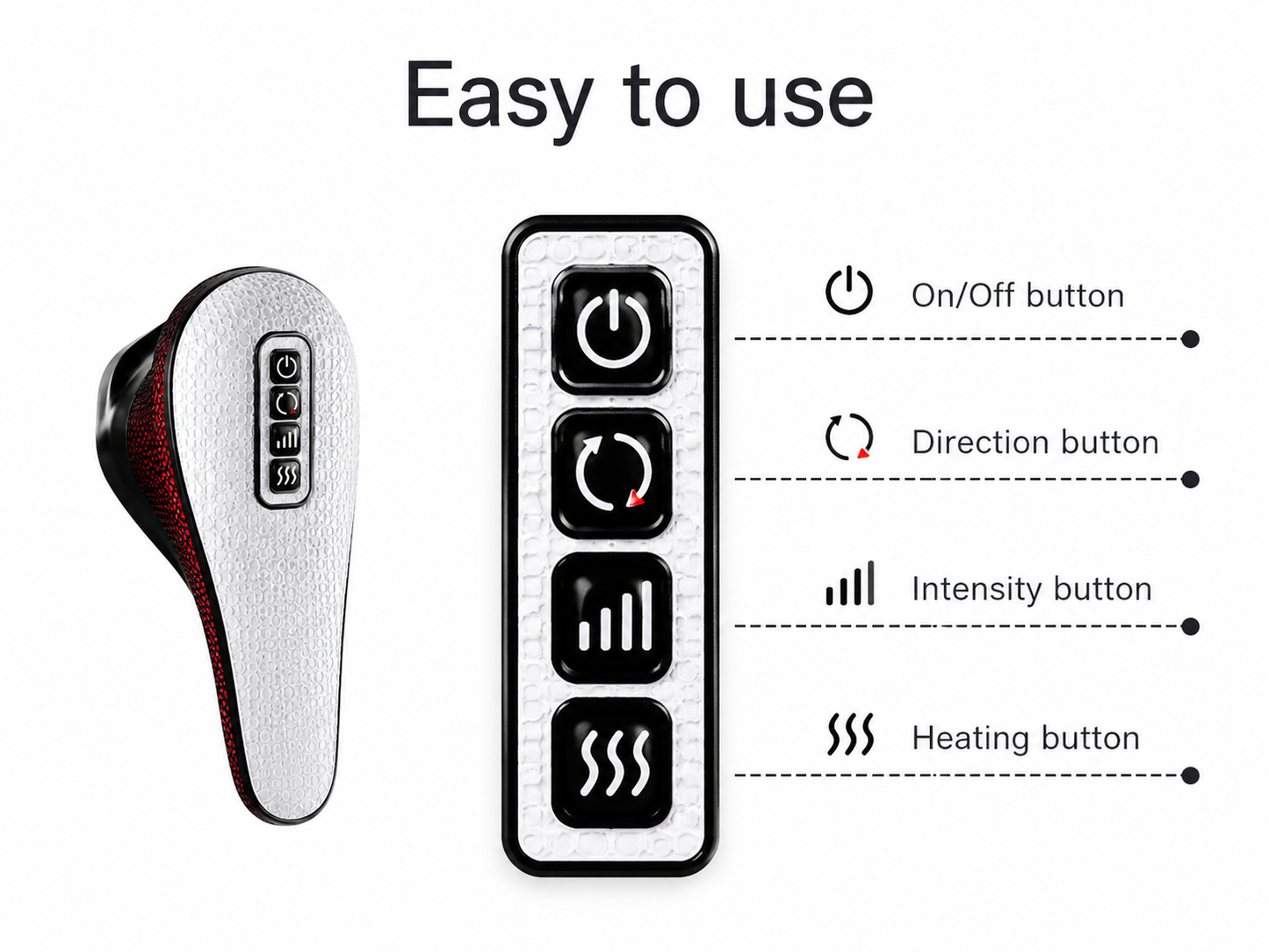 Electric Massage Pillow Vibrator