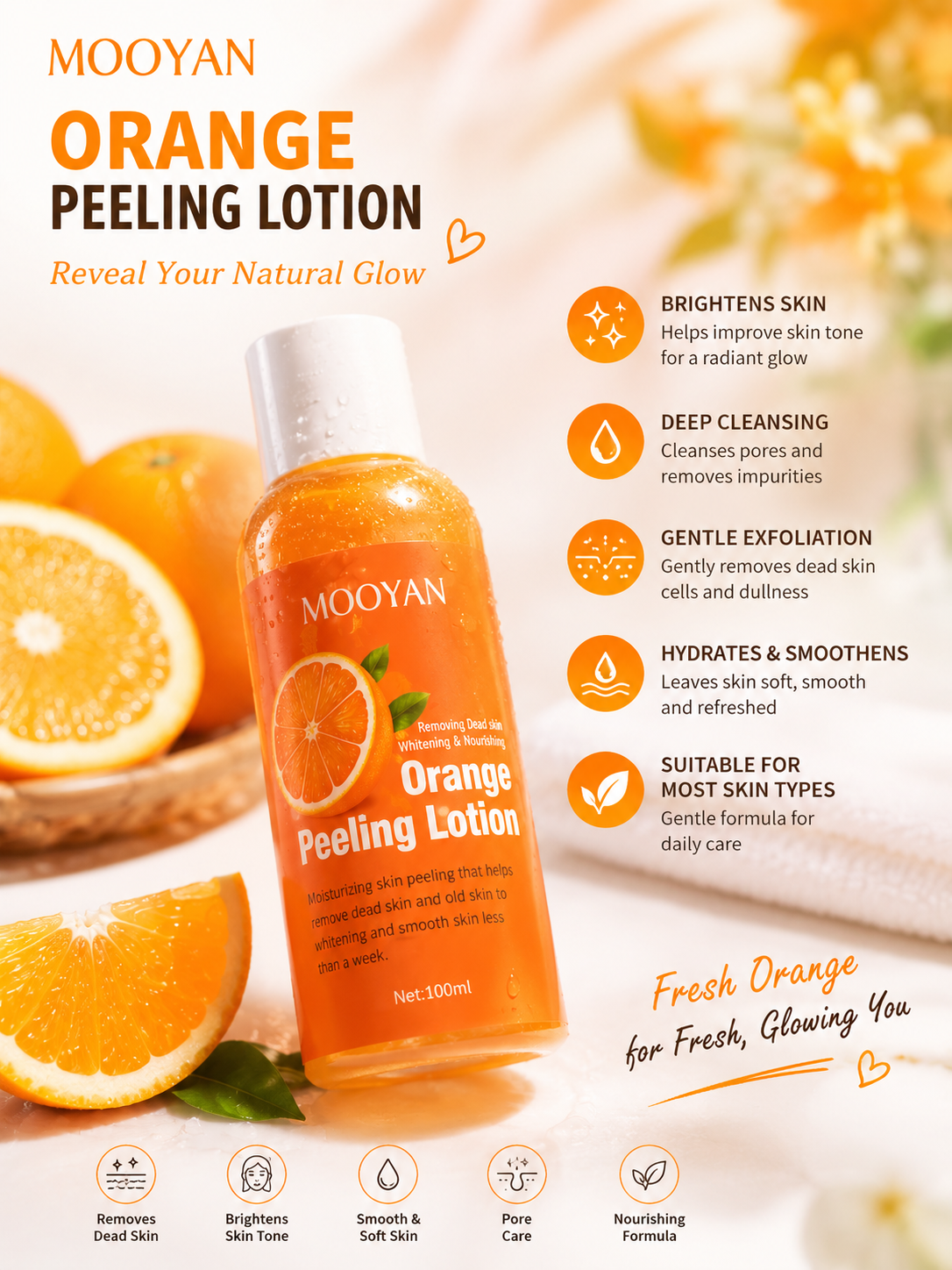 Mooyam - Orange Peeling Lotion