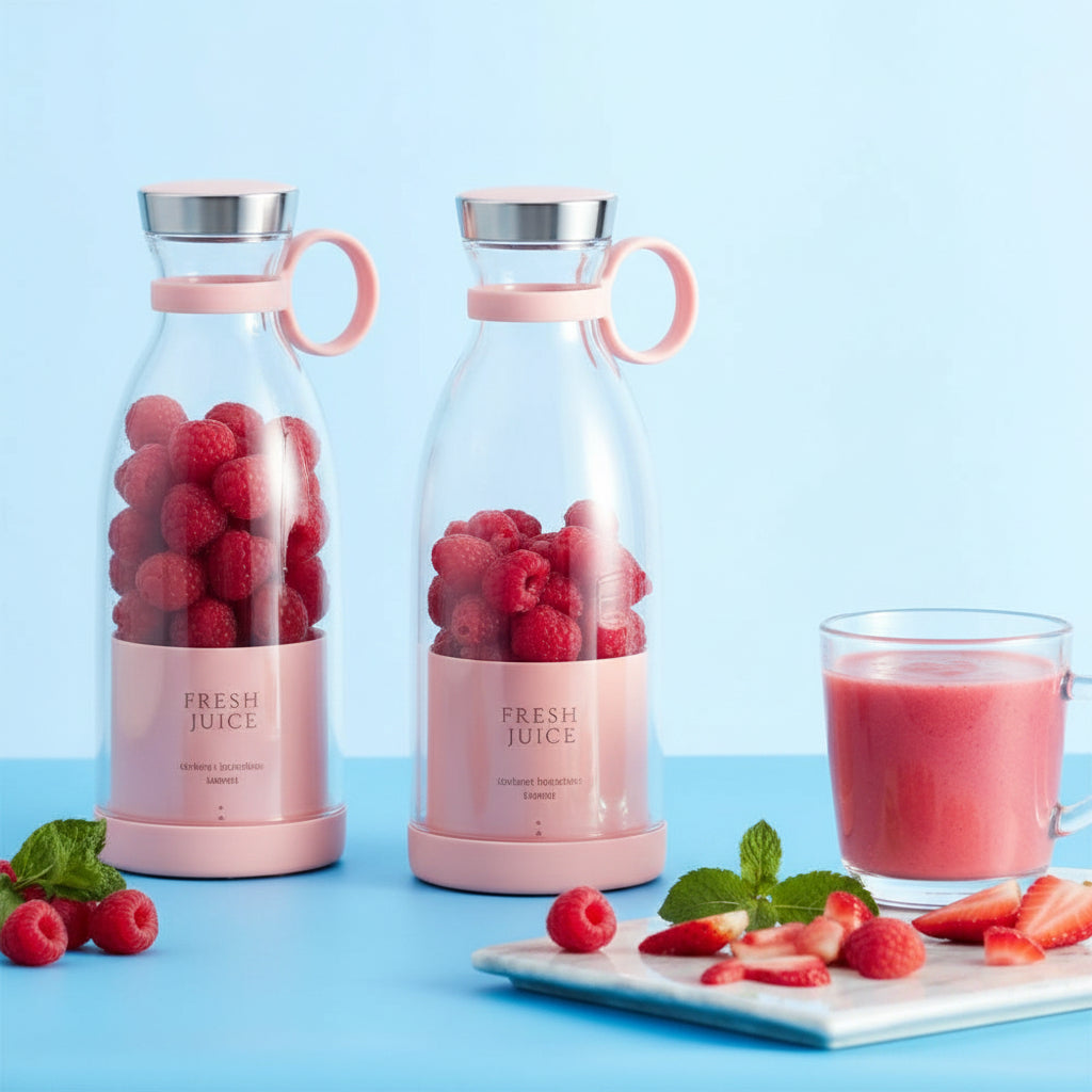 Portable USB Rechargeable Juiser Blender - 350ML Smoothie Maker