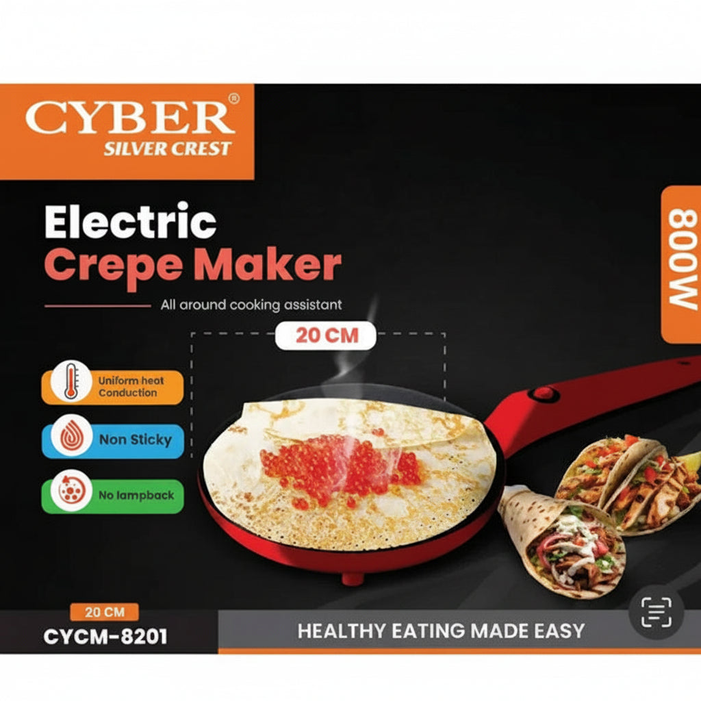 Electric Crepe Maker Machine