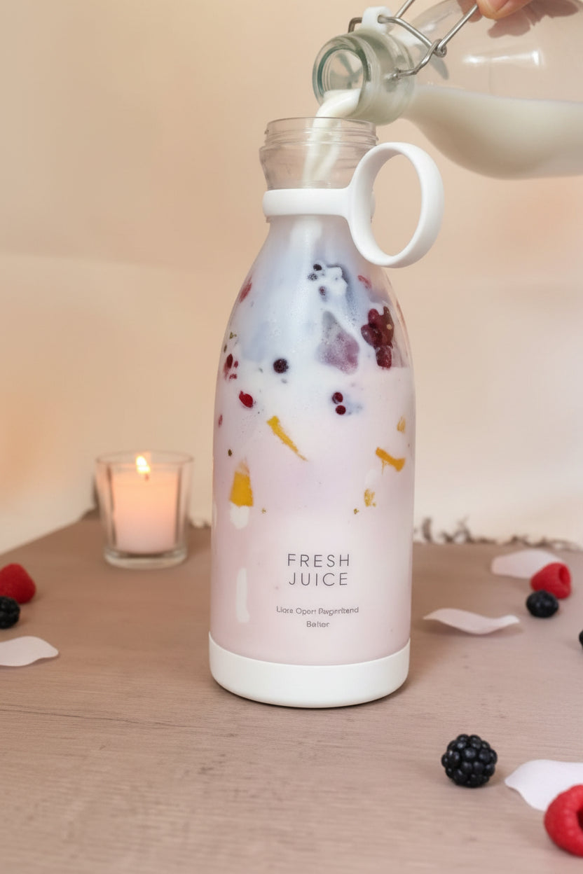 Portable USB Rechargeable Juiser Blender - 350ML Smoothie Maker