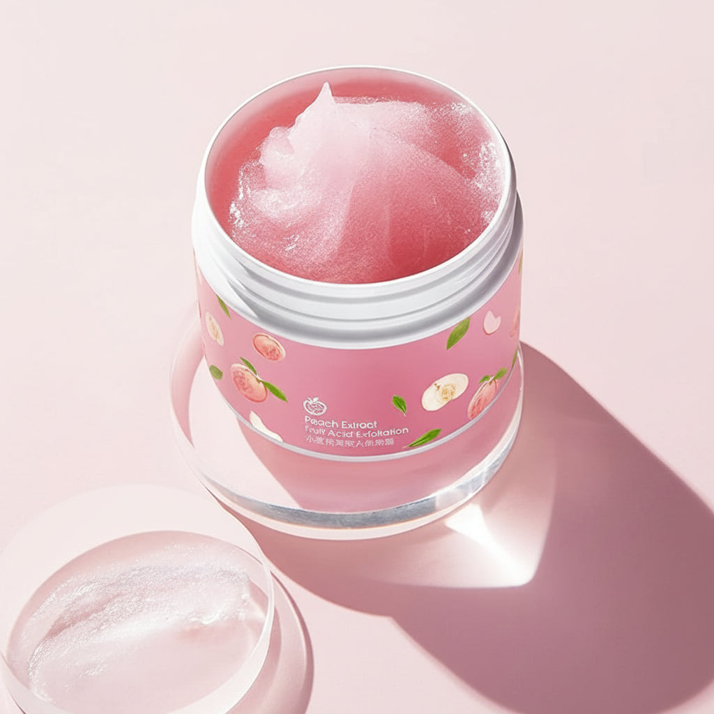 Peach Extract Fruit Acid Exfoliating Gel Cream – Smooth & Radiant Skin